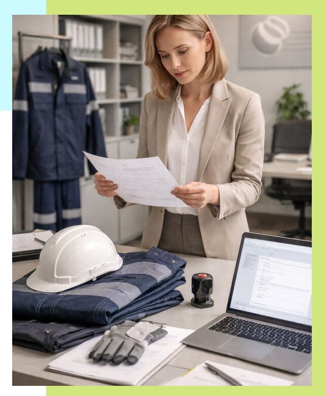 Сертификация спецодежды в Колпине от 7221 р. | Алешин-Клп