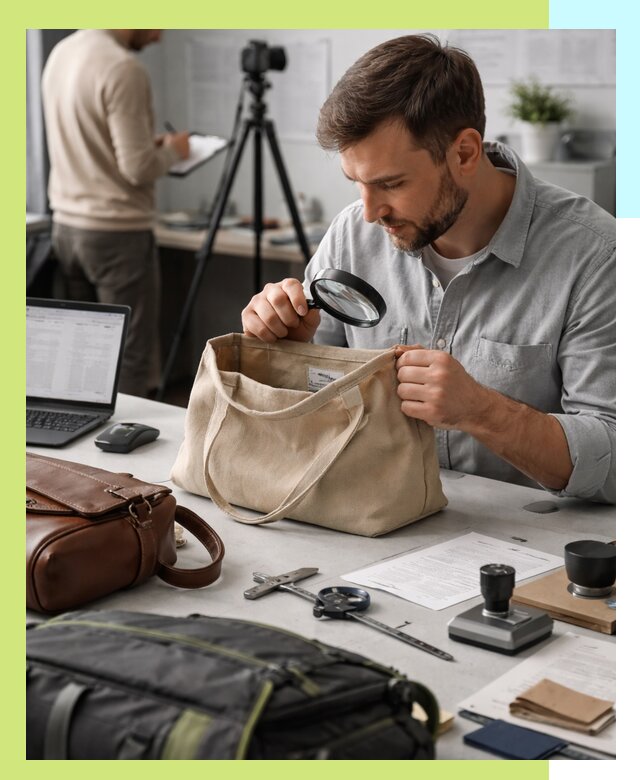 Сертификация сумок в Колпине, оформление и получение сертификатов