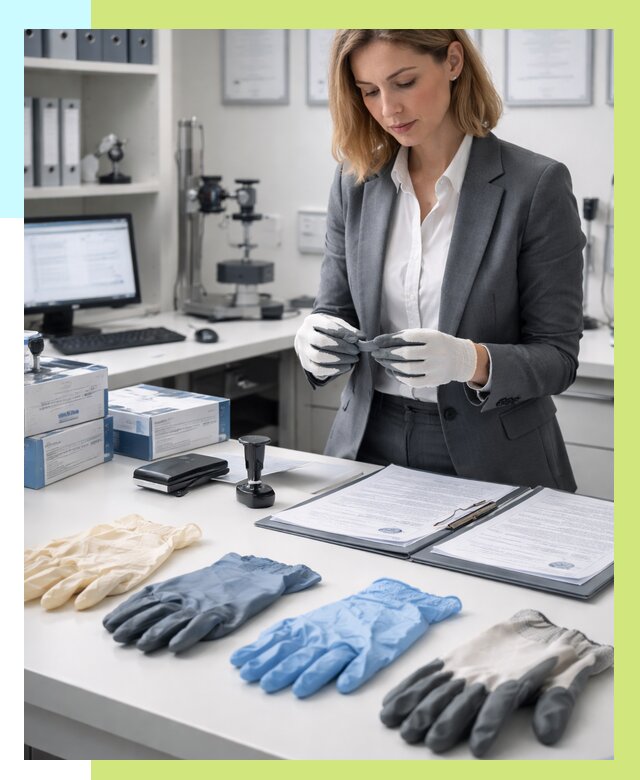 Сертификация перчаток в Колпине от 8768 р. | Алешин-Клп