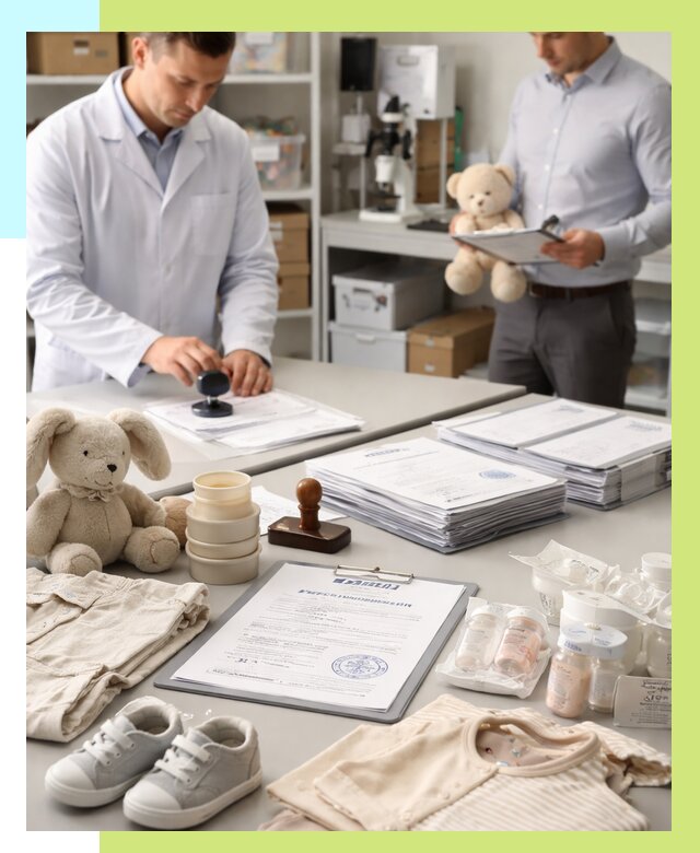 Сертификация детских товаров в Колпине от 15473 р. | Алешин-Клп