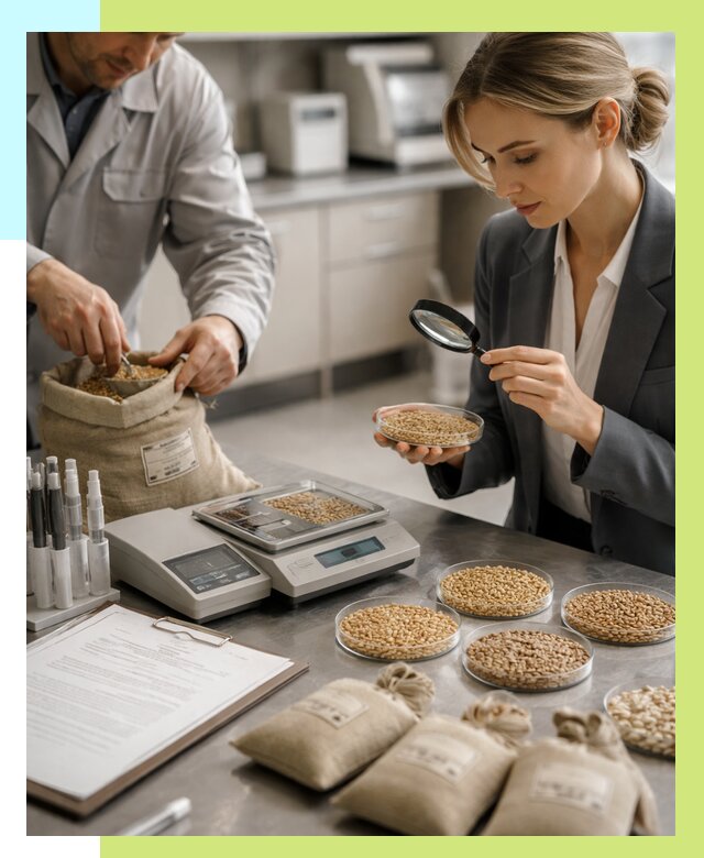 Сертификация зерна в Колпине по цене от 15473 р. | Алешин-Клп