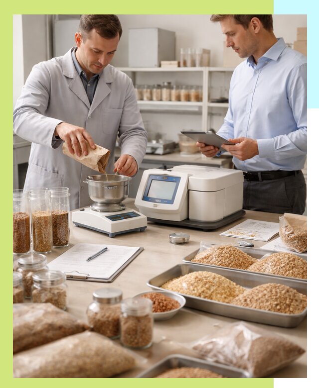 Сертификация зерна и зерновой продукции в Колпине для экспорта