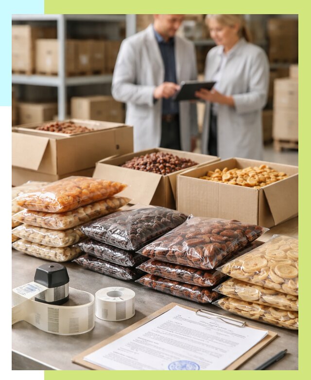 Сертификация сухофруктов в Колпине от 12378 р. | Алешин-Клп под ключ