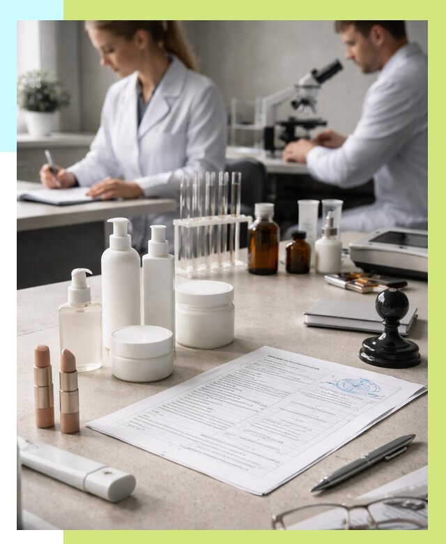 Сертификация косметики в Колпине от 20630 р. - Алешин-Клп