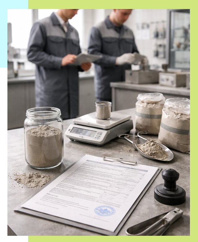 Сертификация цемента в Колпине от 20630 р. | Алешин-Клп