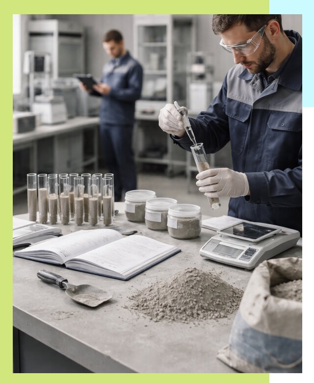 Сертификация цемента и подтверждение качества продукции в Колпине