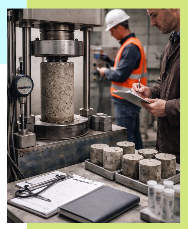 Сертификация бетона в Колпине от 30945 р. сертификат | Алешин-Клп