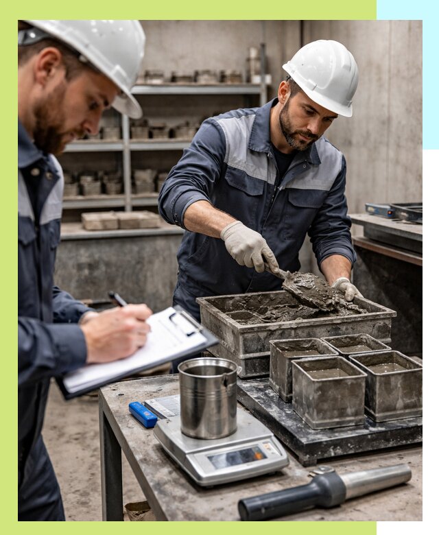 Сертификация качества и соответствия бетона в Колпине