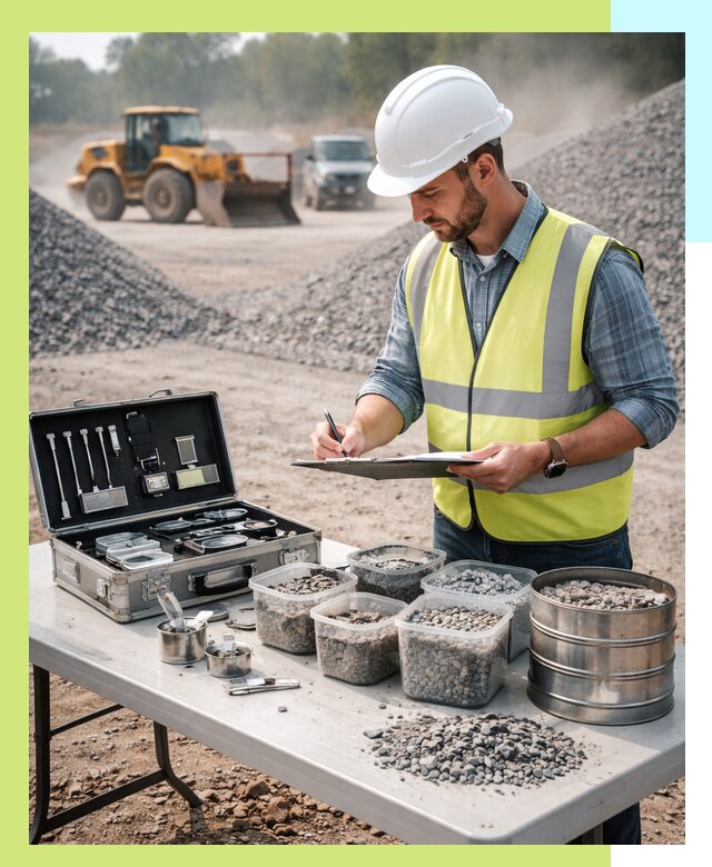 Сертификация щебня в Колпине по ГОСТу и техническим требованиям