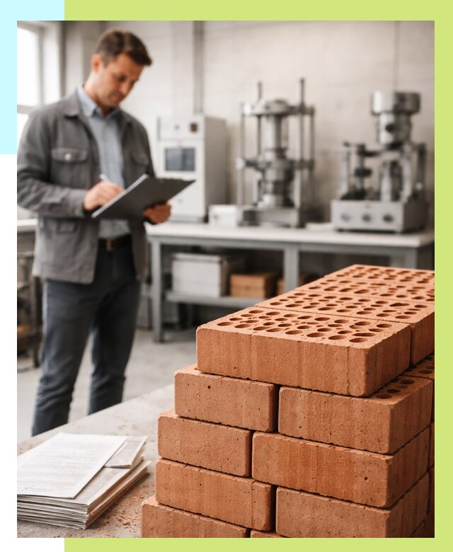 Сертификация кирпича в Колпине от 15473 р. | Алешин-Клп под ключ