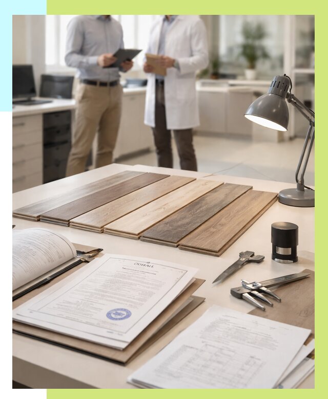 Сертификация ламината в Колпине от 18567 р. под ключ | Алешин-Клп