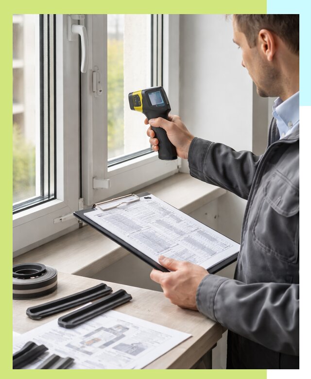 Сертификация окон в Колпине: испытания, сертификаты, декларации