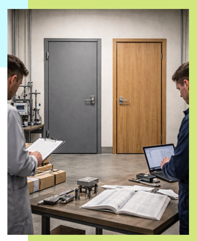 Сертификация дверей в Колпине от 8252 р. под ключ | Алешин-Клп