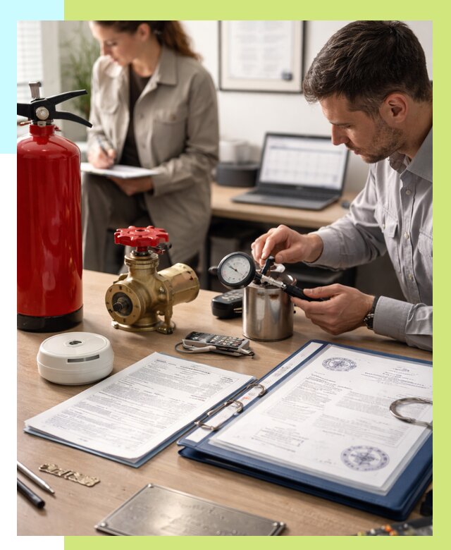 Сертификация пожарного оборудования в Колпине от 15473 р.|Алешин-Клп