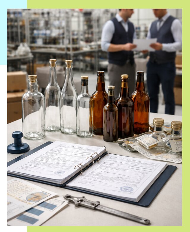 Сертификация стеклянных бутылок в Колпине от 25788 р. | Алешин-Клп