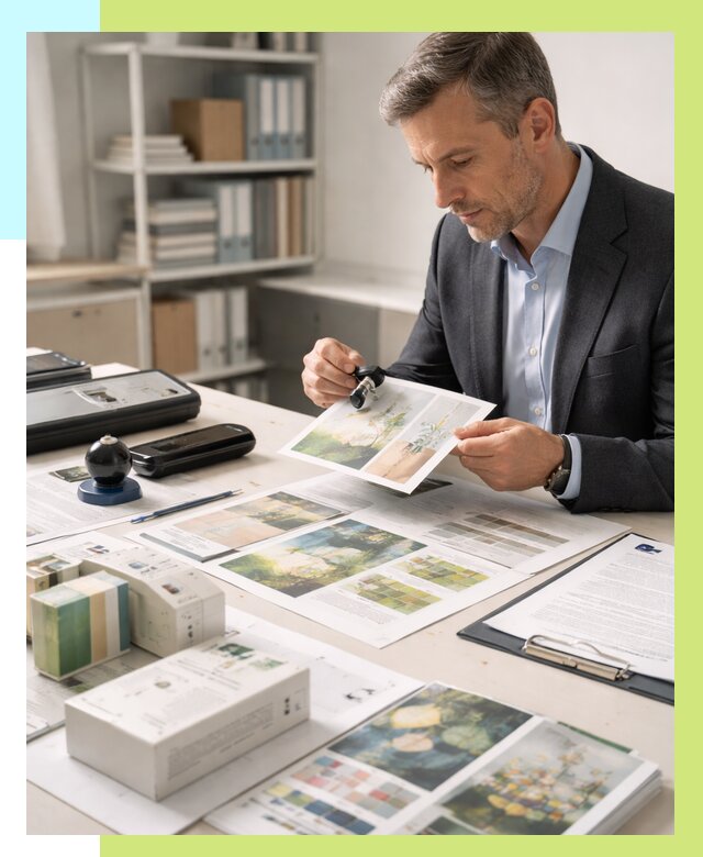 Сертификация полиграфической продукции в Колпине от 12378р.|Алешин-Клп