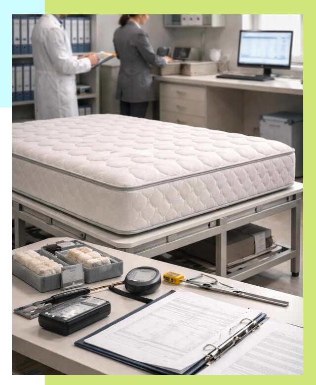 Сертификация матрасов в Колпине от 8768 р. | Алешин-Клп