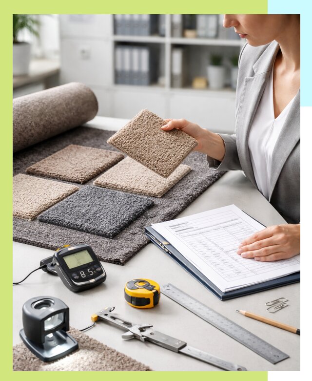 Сертификация ковролина и получение сертификатов в Колпине