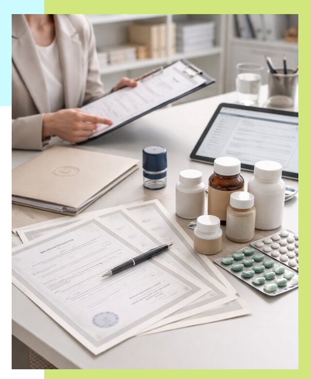 Сертификация БАД и СГР на бады в Колпине от 25788 р. | Алешин-Клп