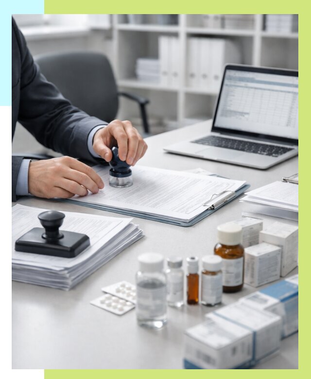 Сертификация лекарств в Колпине от 154725 р. | Алешин-Клп