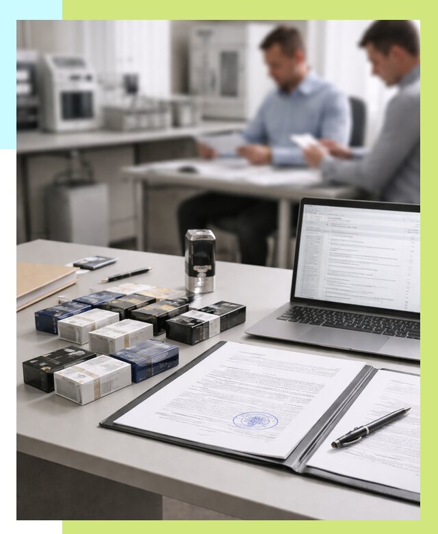 Сертификация сигарет под ключ в Колпине от 46418 р. | Алешин-Клп