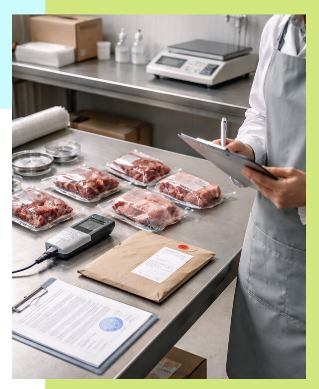 Сертификат на мясо и декларация в Колпине от 8768 р. | Алешин-Клп