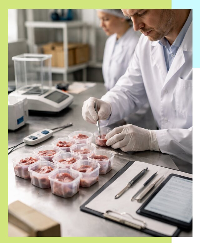 Комплексная сертификация мяса и мясной продукции в Колпине