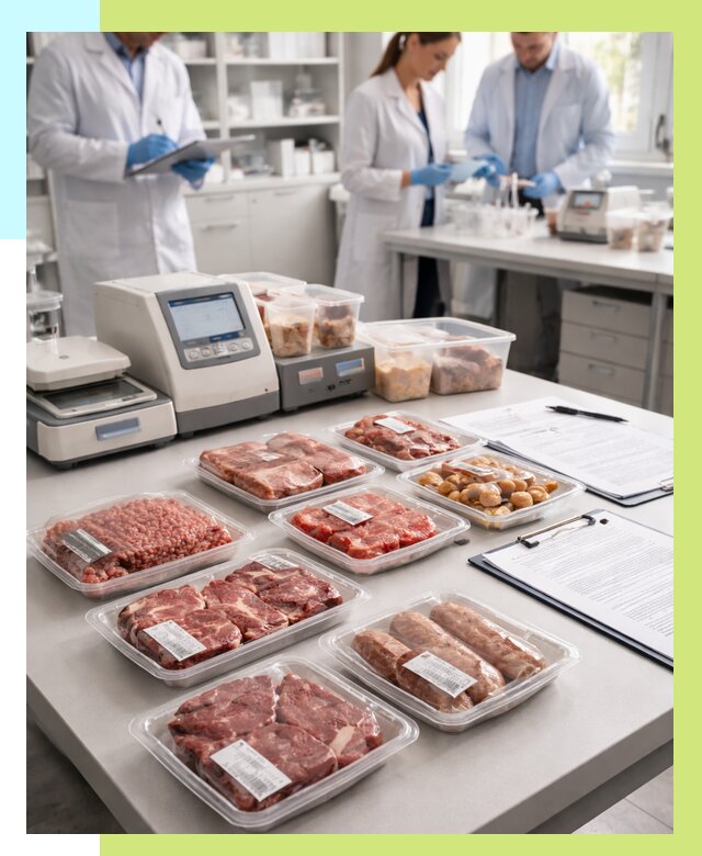 Сертификация мясной продукции в Колпине от 20630 р. | Алешин-Клп