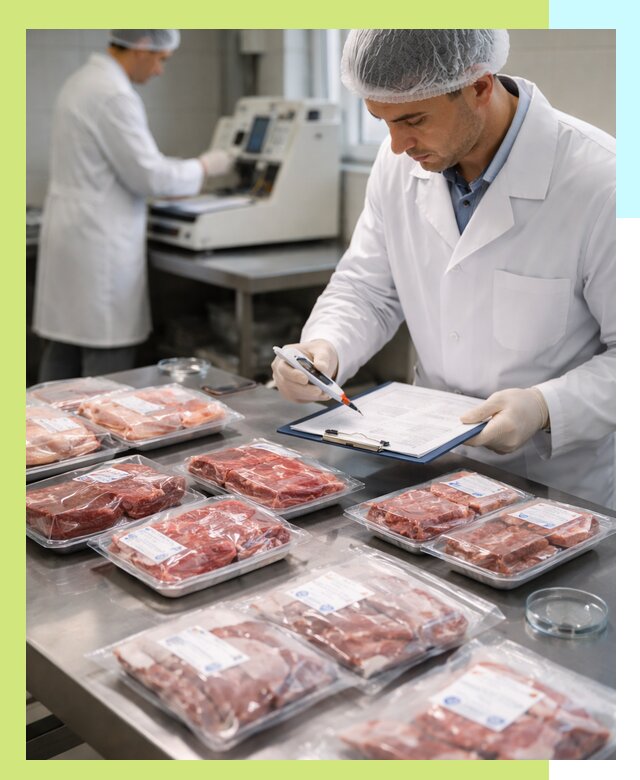 Сертификация мясной продукции и маркировка в Колпине