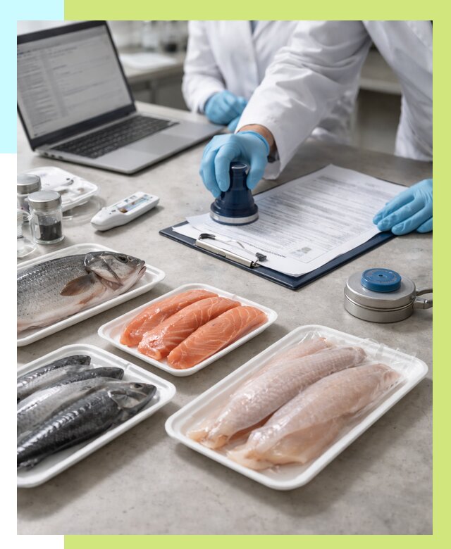 Сертификация рыбы и сертификат в Колпине от 15473 р. | Алешин-Клп