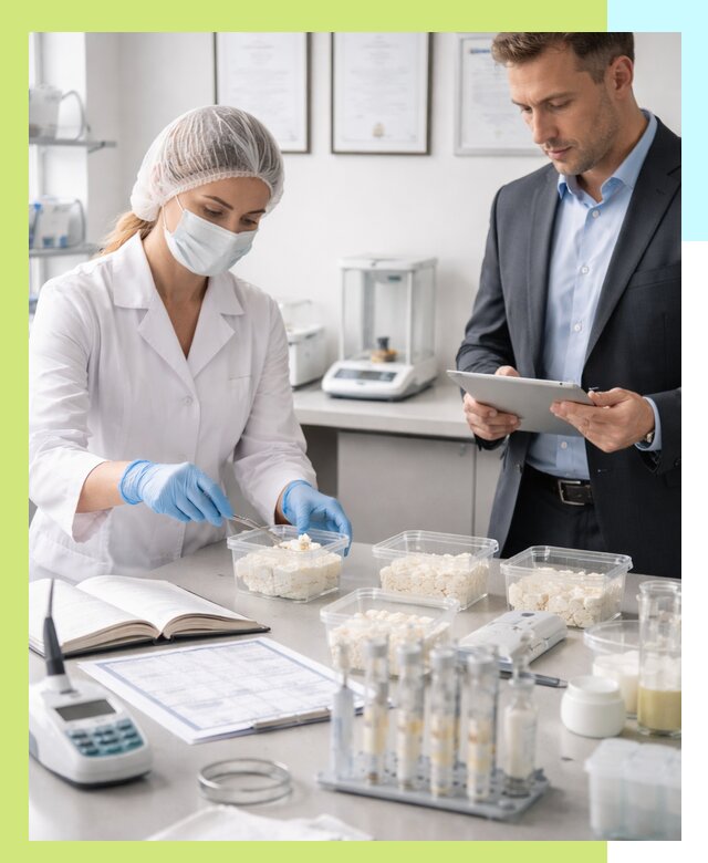 Сертификация творога и получение сертификата в Колпине