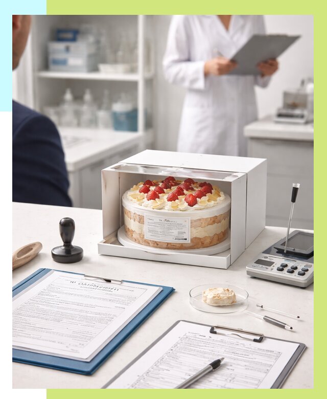 Сертификация тортов в Колпине от 9284 р. заказать | Алешин-Клп