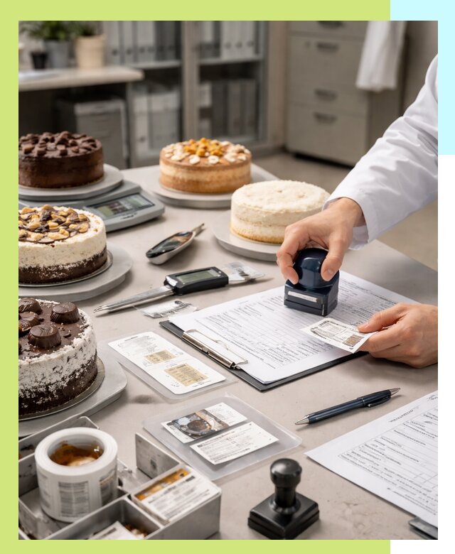 Сертификация тортов и кондитерских изделий в Колпине