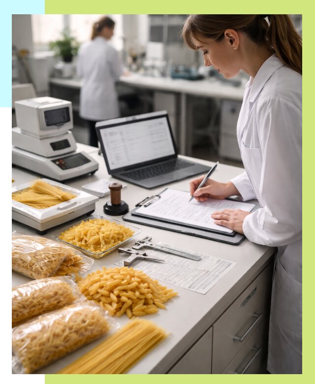Сертификация макаронных изделий в Колпине от 15473 р. | Алешин-Клп
