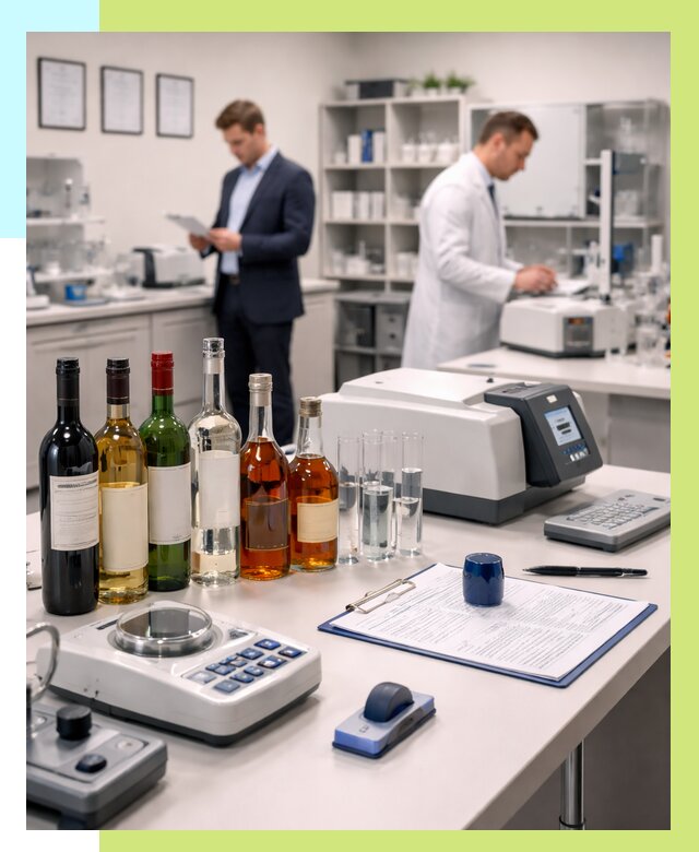 Сертификация алкогольной продукции в Колпине от 25788 р. | Алешин-Клп