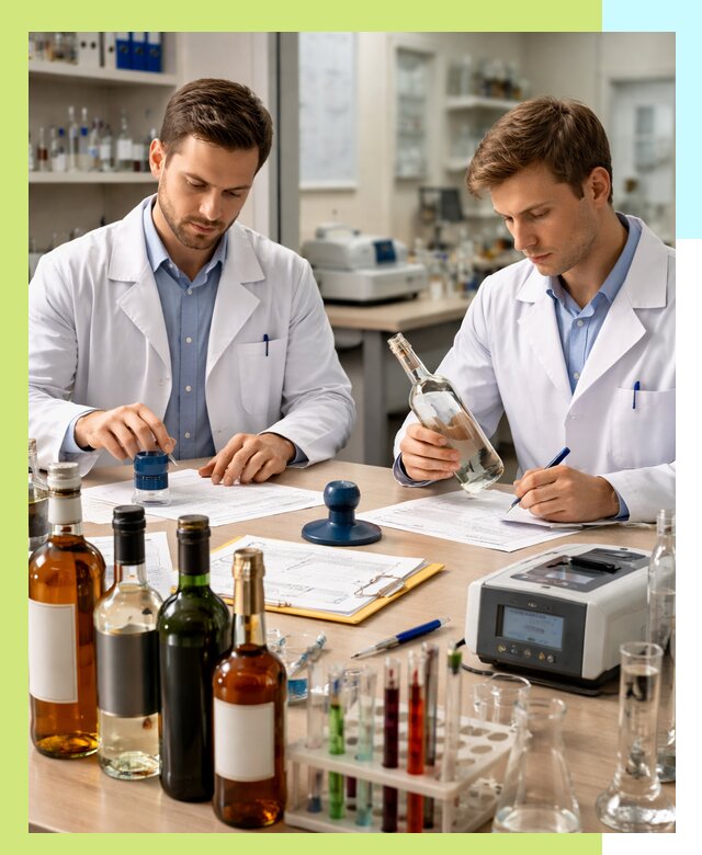 Сертификация алкогольной продукции в Колпине срочно и законно