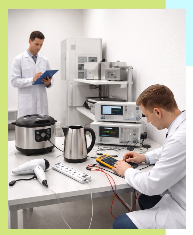 Сертификация электроприборов и электрооборудования в Колпине