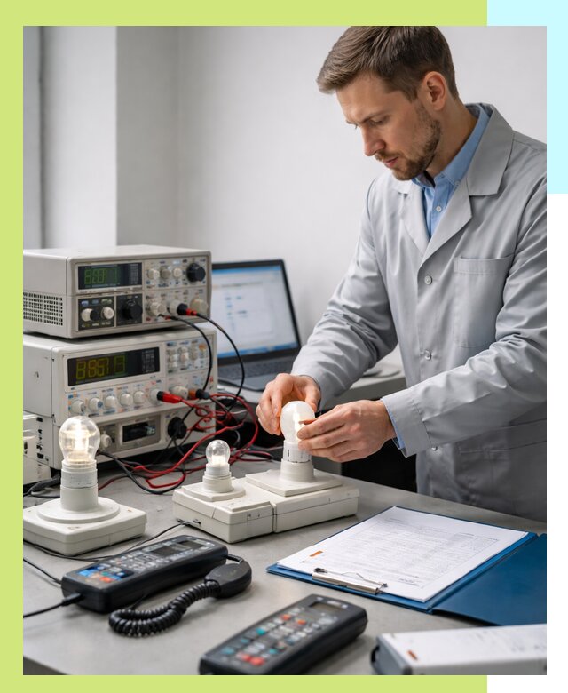 Сертификация ламп и светильников в Колпине по нормативам