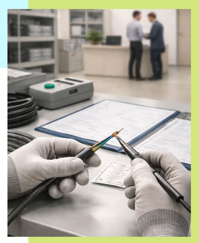 Сертификация провода в Колпине от 18567 р. в Алешин-Клп