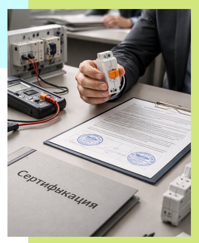Сертификация выключателей под ключ в Колпине от 15473 р. | Алешин-Клп