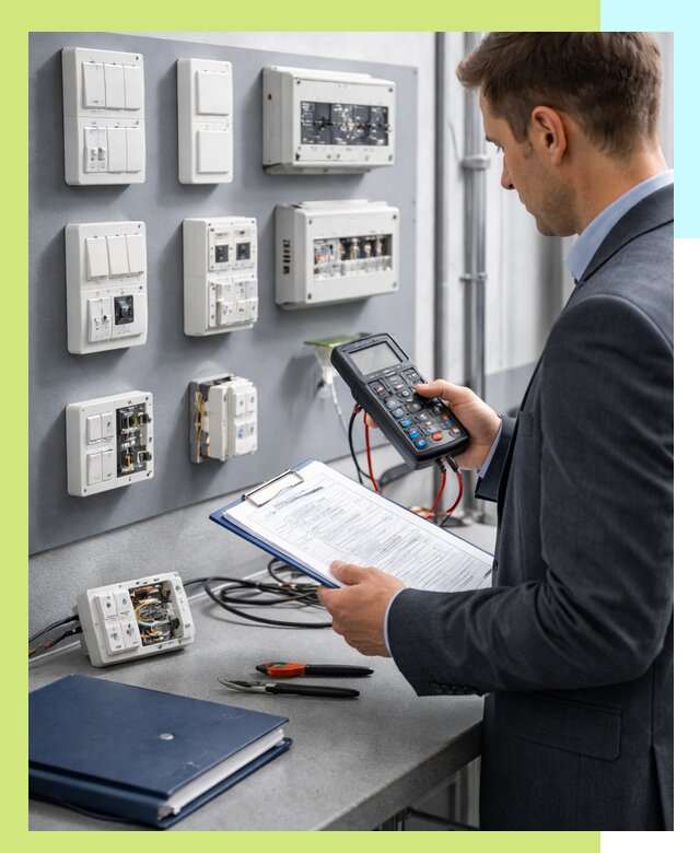 Сертификация электрических и автоматических выключателей в Колпине