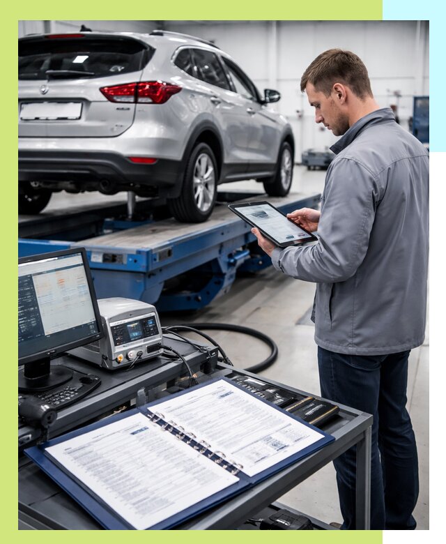 Сертификация колесных транспортных средств в Колпине