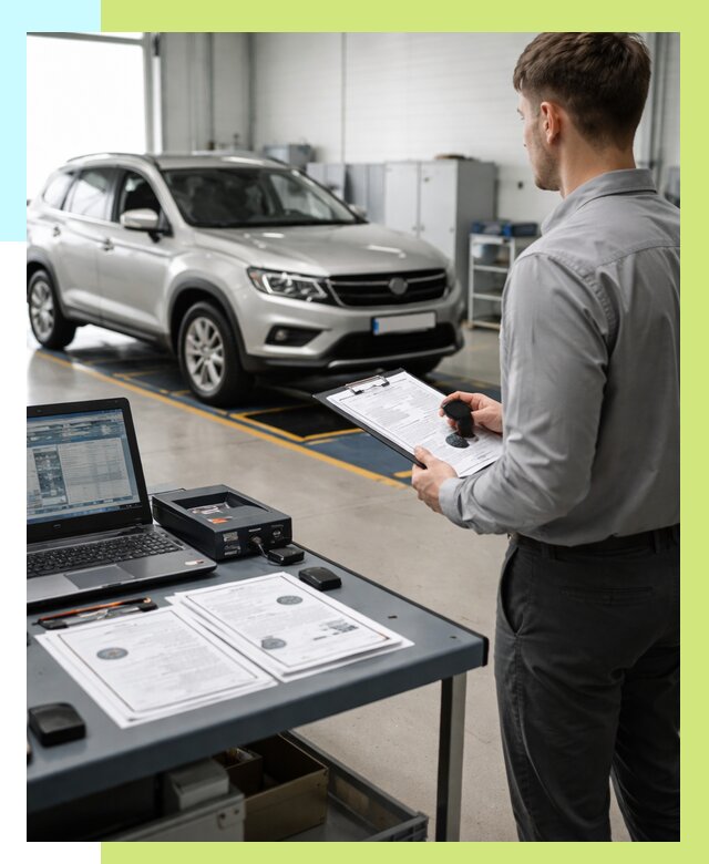 Сертификация транспортных средств в Колпине от 12378 р. | Алешин-Клп