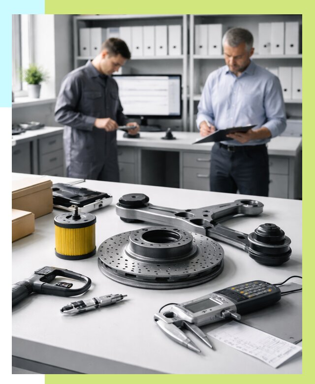 Сертификация автозапчастей в Колпине от 25788 р. | Алешин-Клп