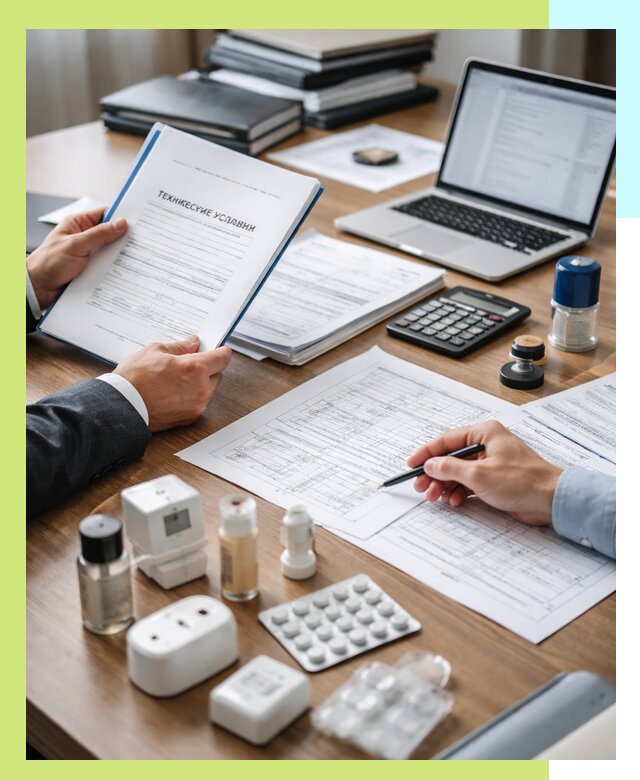 Регистрация технических условий ТУ для продукции в Колпине