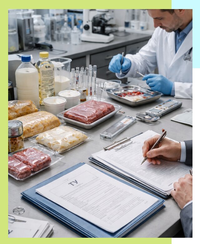 Разработка ТУ на пищевую продукцию и регистрация в Колпине