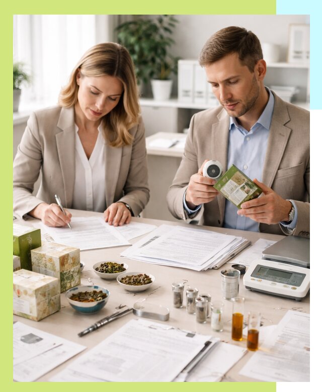 Разработка ТУ на чай и маркировку продукции в Колпине