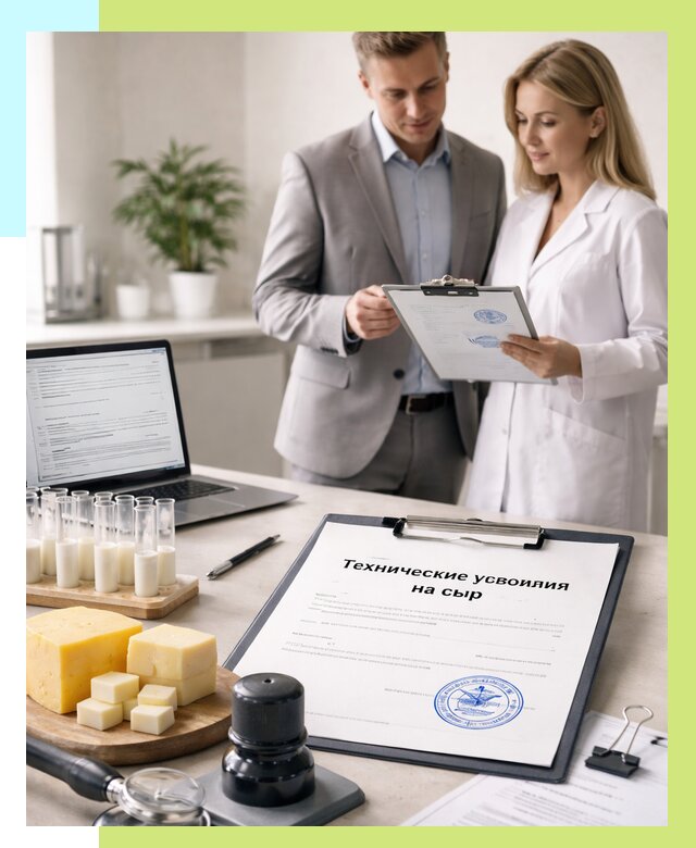 ТУ на сыры в Колпине срочно от 12378 р. — оформление | Алешин-Клп