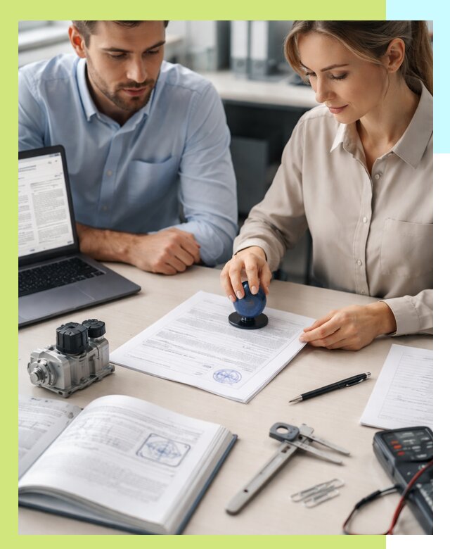 Выдача паспорта изделия и техническая экспертиза продукции в Колпине