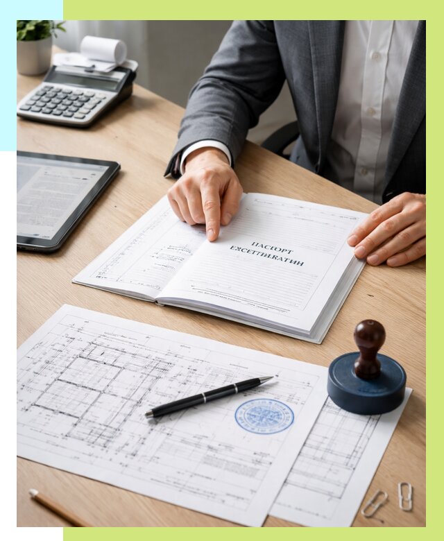 Паспорт эксплуатации в Колпине под ключ от 4642 р. Алешин-Клп